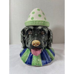 Black Dog/ Clown/ Cookie Jar/ Made in Portugal/ Es